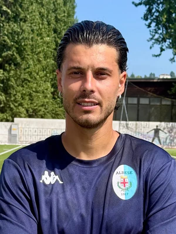Ritratto di Mauro Veneroso, numero 10 dell'Albese 1917