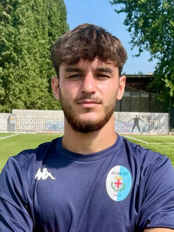Ritratto di Matteo Ionut Cociobanu, numero 2 dell'Albese 1917