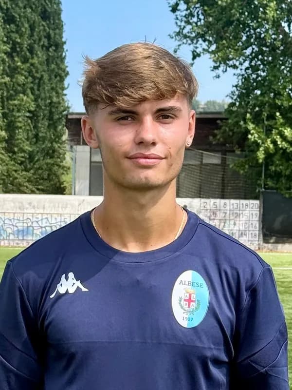 Ritratto di Andrea Olivero, numero 23 dell'Albese 1917