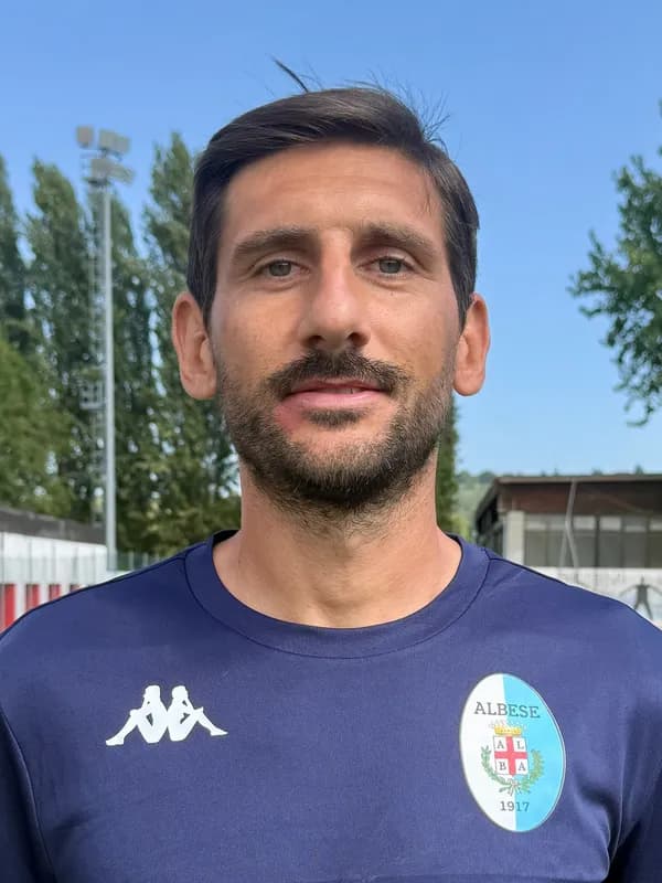 Ritratto di Cristian Tos, numero 4 dell'Albese 1917